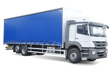 Car Hire Wimbledon - 26 Tonne Curtain Side Truck - Truck hire Wimbledon
