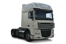 Car Hire Wimbledon - 44 Tonne Sleeper Truck - Truck hire Wimbledon